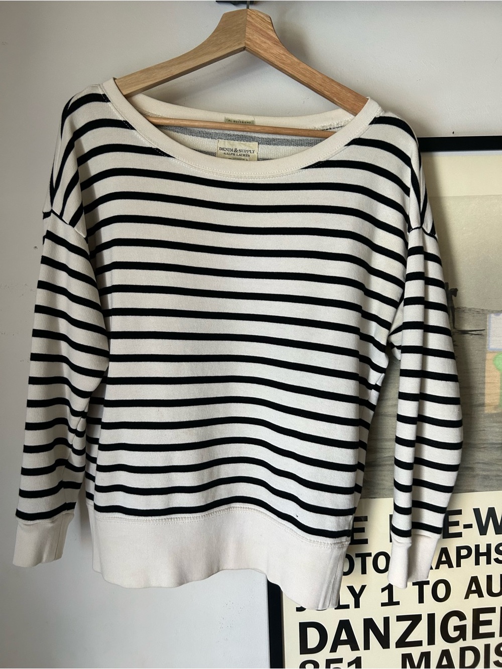 Ralph Lauren stripped Sweatshirt M